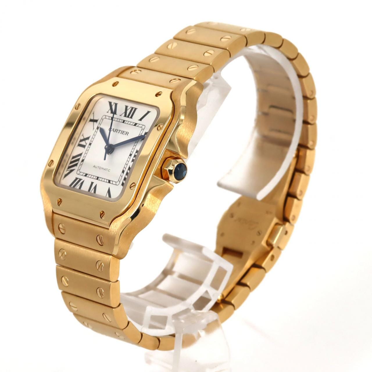 カルティエ サントス ドゥ カルティエMM YG WGSA0030 YG 自動巻