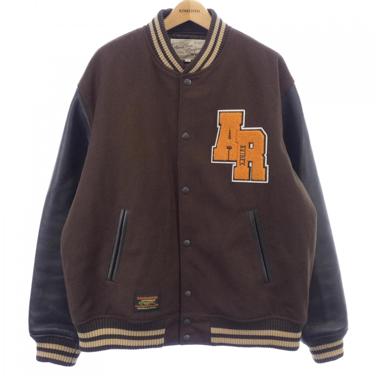 アヴィレックス AVIREX SKOOKUM スタジャン