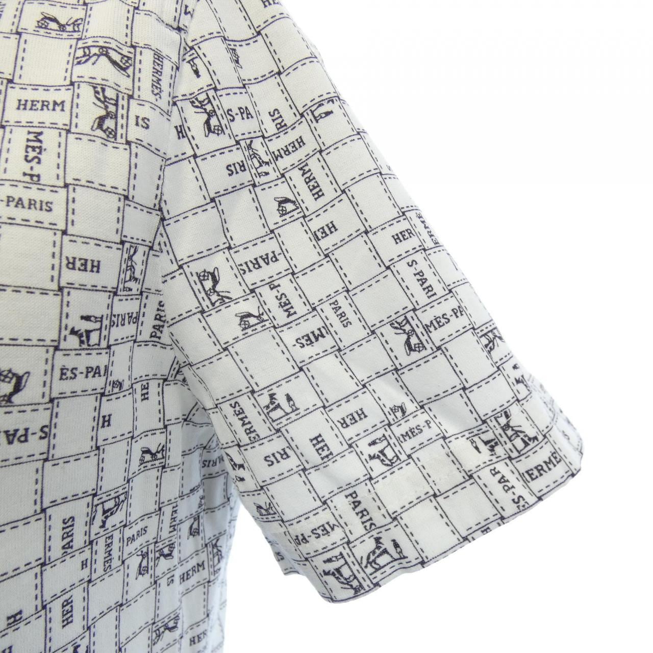 エルメス HERMES BOLDUC AU CARRE ボルデュックチェック 5E4645DK Tシャツ