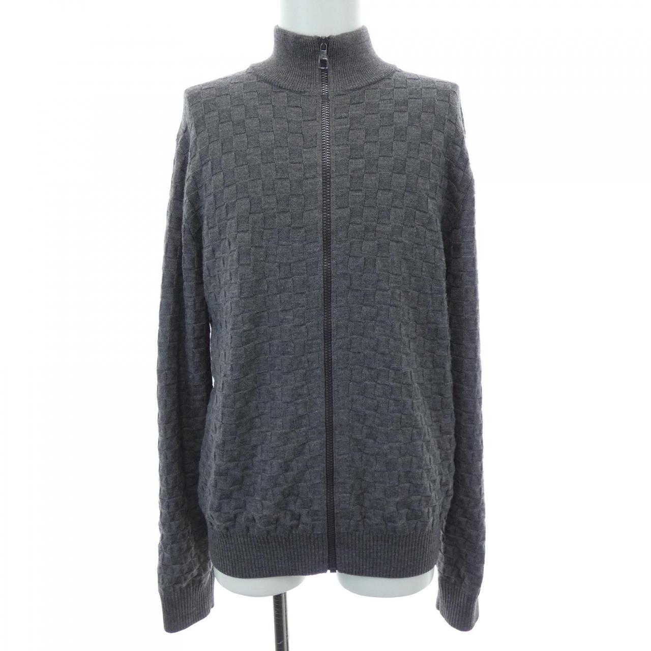 ルイヴィトン LOUIS VUITTON LVSEダミエシグネチャージップスルーカーディガン HJN41WVOR カーディガン