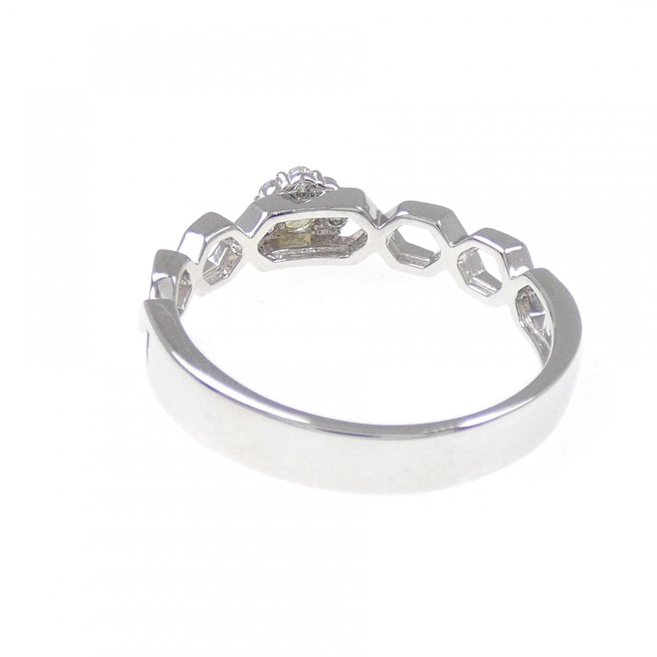 PT950 ダイヤモンド リング 0.092CT
