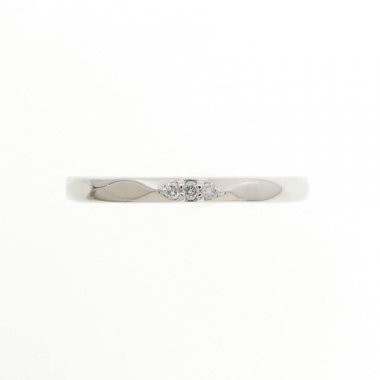 K10WG ダイヤモンド リング 0.02CT