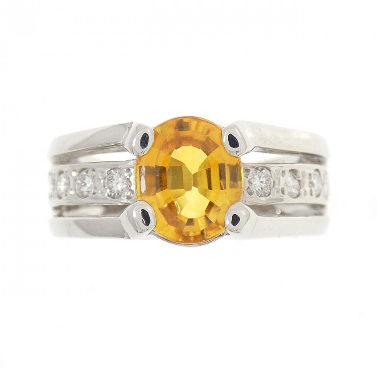 PT900 サファイヤ リング 1.55CT