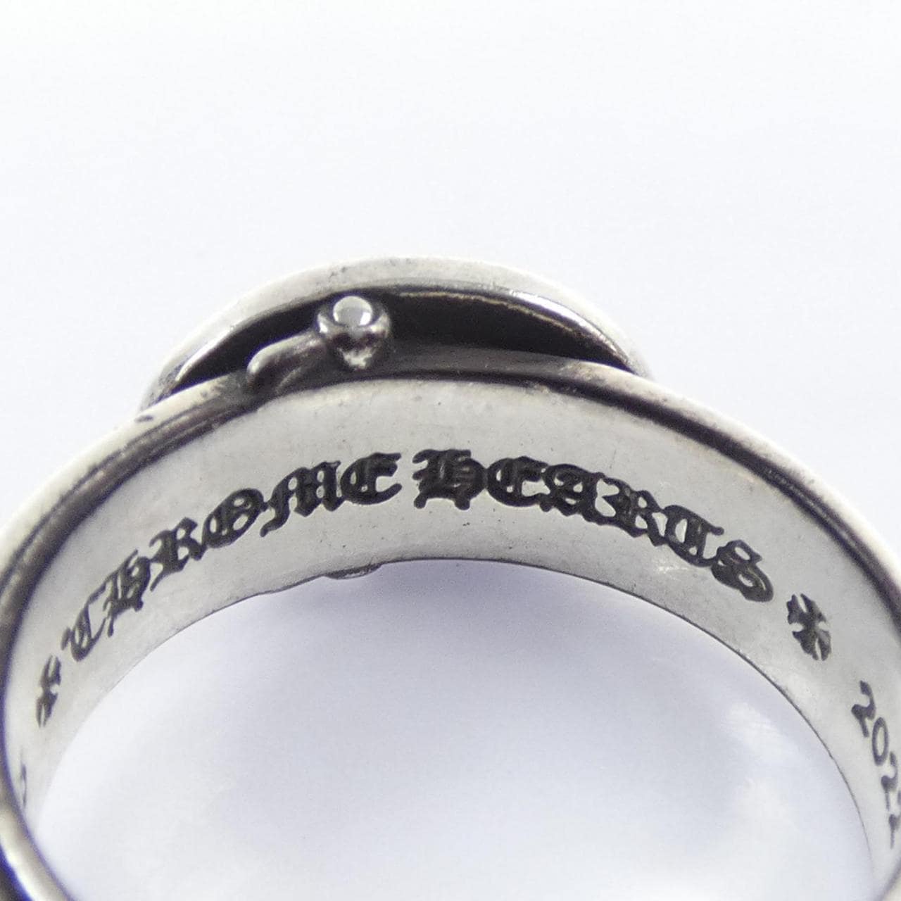クロムハーツ CHROME HEARTS BELTED OVAL SML 207199602SLVXXX001 RING