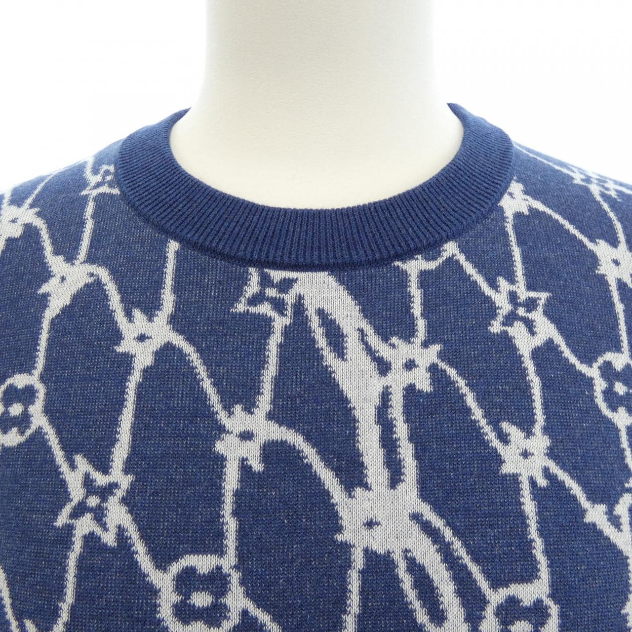 ルイヴィトン LOUIS VUITTON コットンショートスリーブクルーネック HRN16WAUR ニット