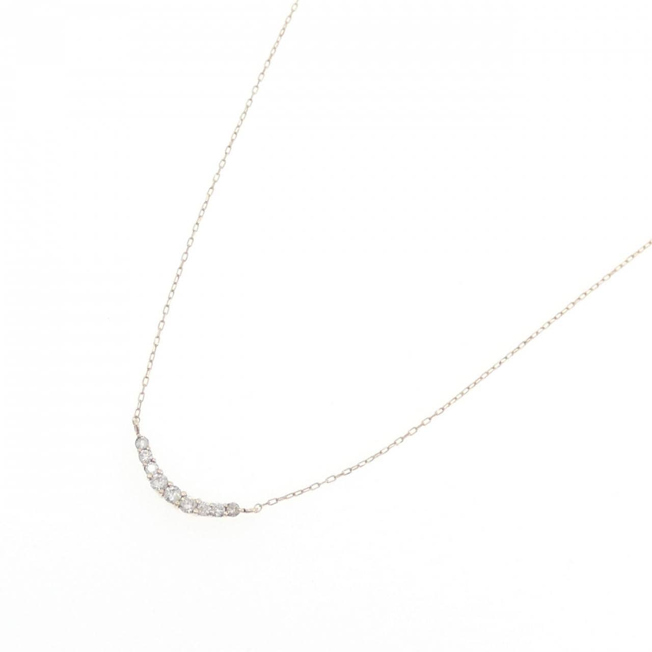 K10YG ダイヤモンド ネックレス 0.10CT
