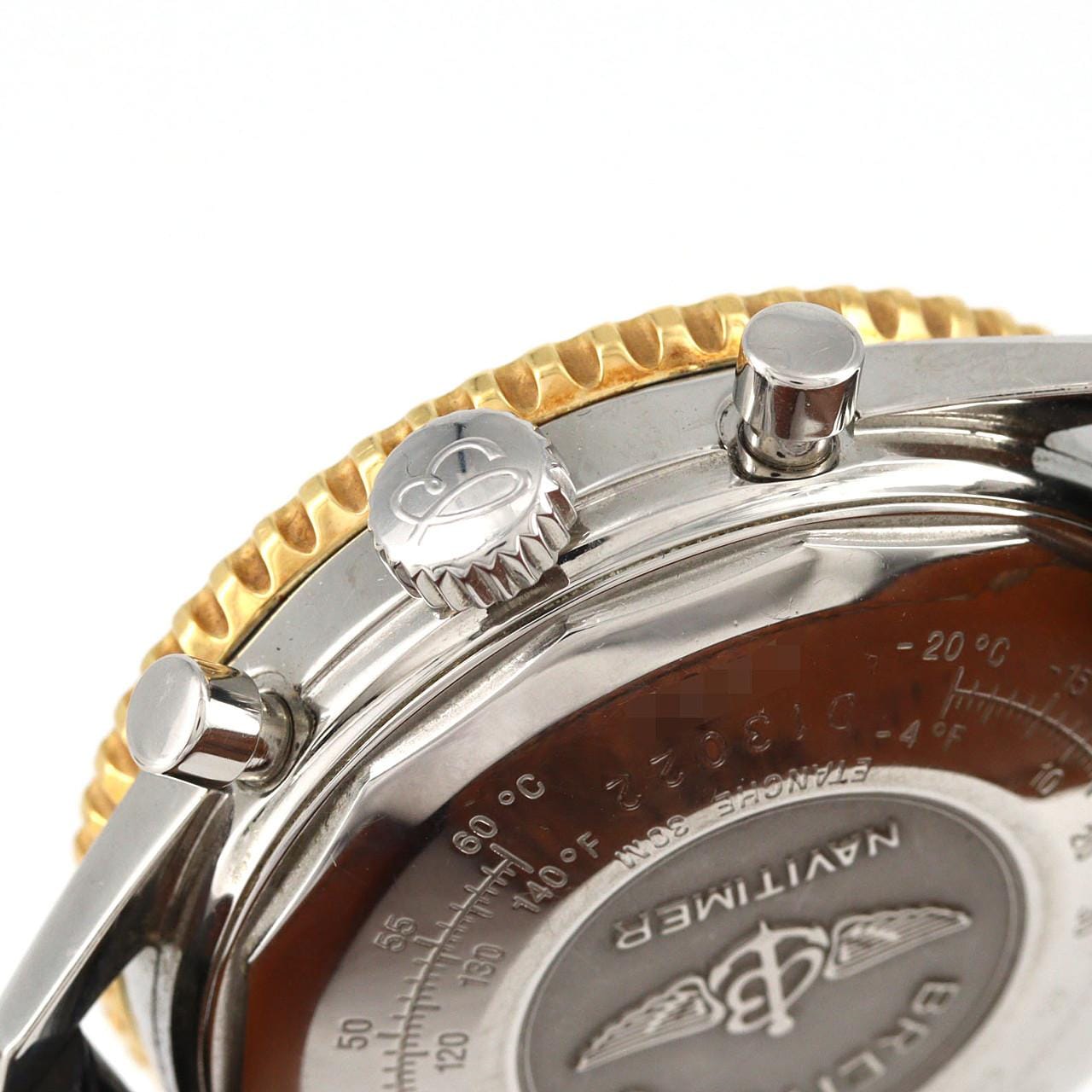 ブライトリング オールドナビータイマー YGコンビ D13022 SSxYG 自動巻