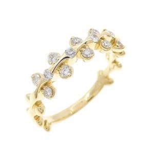 K18YG ダイヤモンド リング 0.33CT