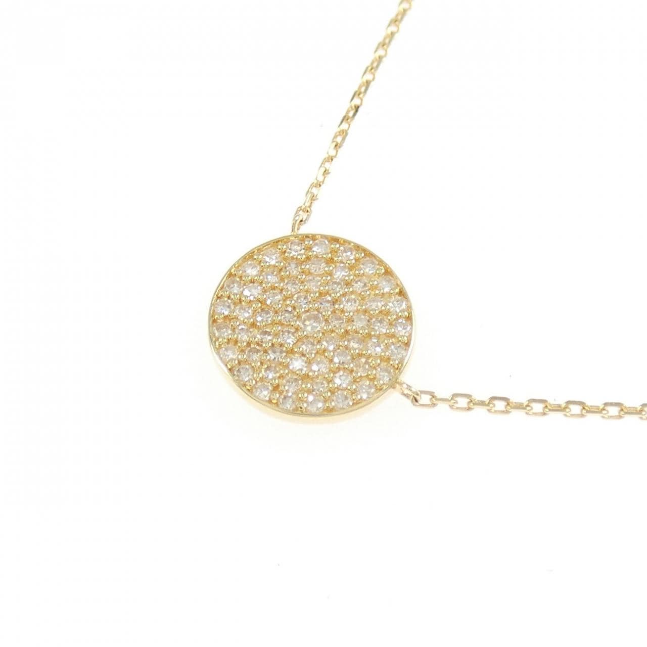アガット ダイヤモンド ネックレス 0.11CT