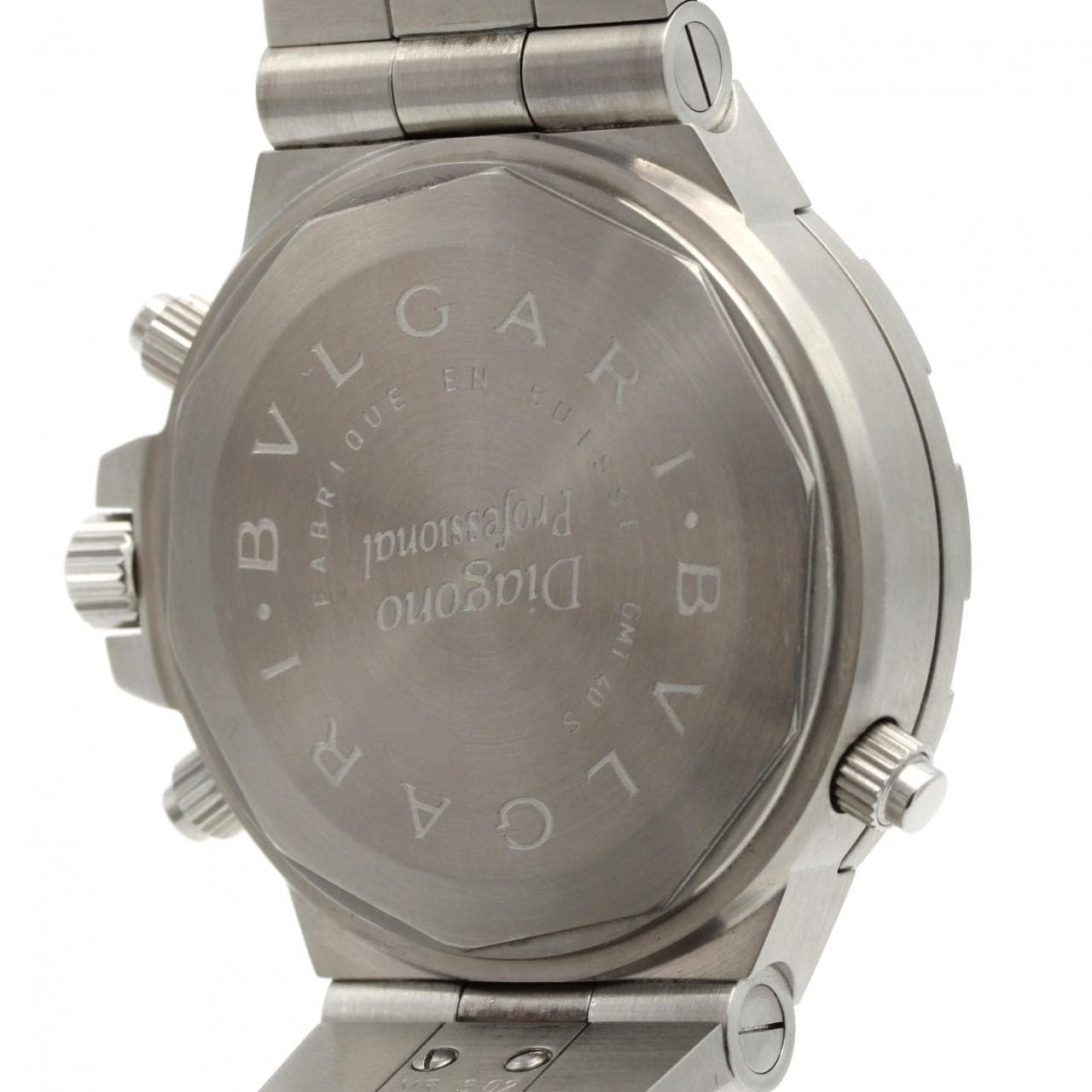 【ノーメンテナンス還元価格】ブルガリ ディアゴノプロフェッショナルGMT GMT40S/GMT40C5SSD SS 自動巻