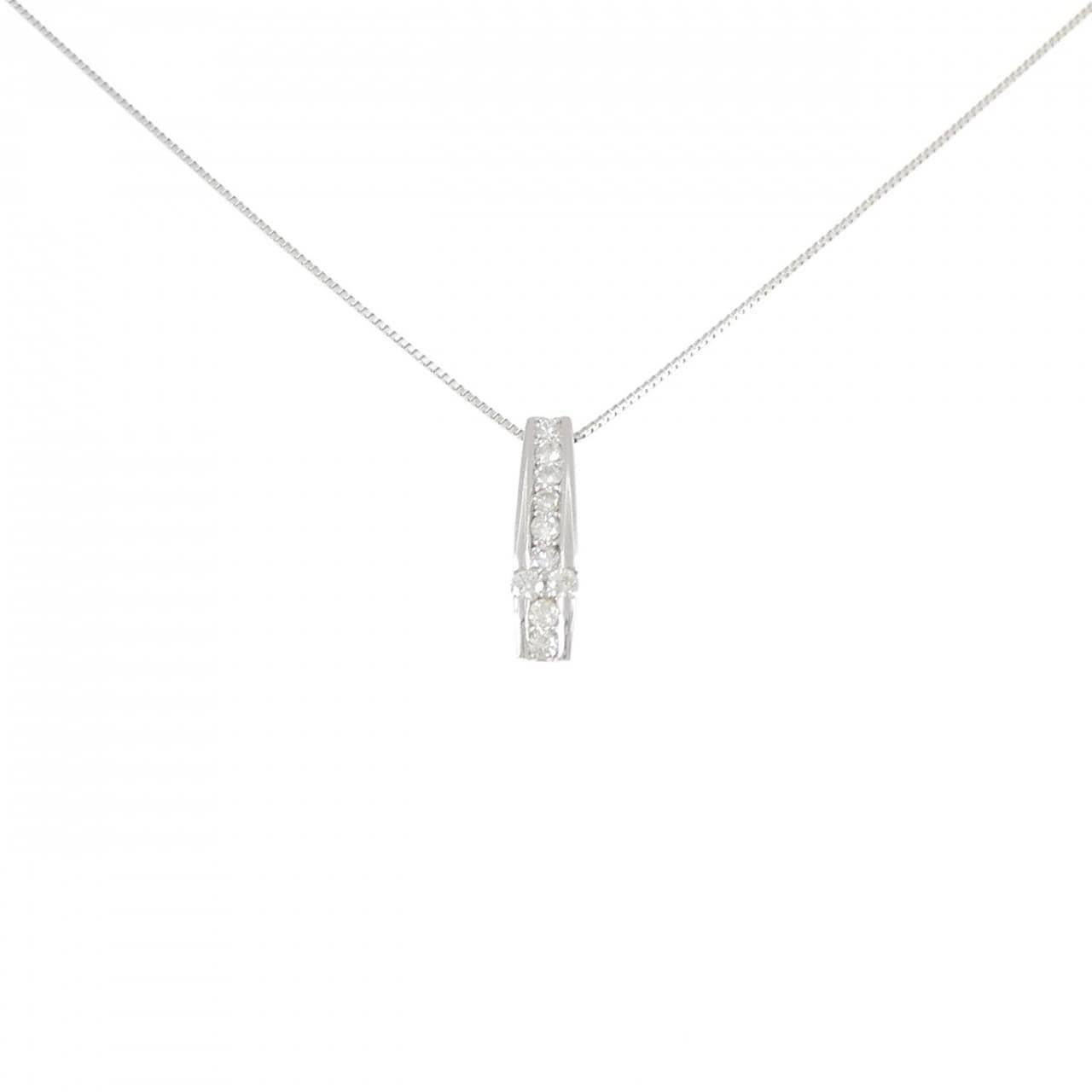 PT900/PT850 Diamond Necklace 0.30CT