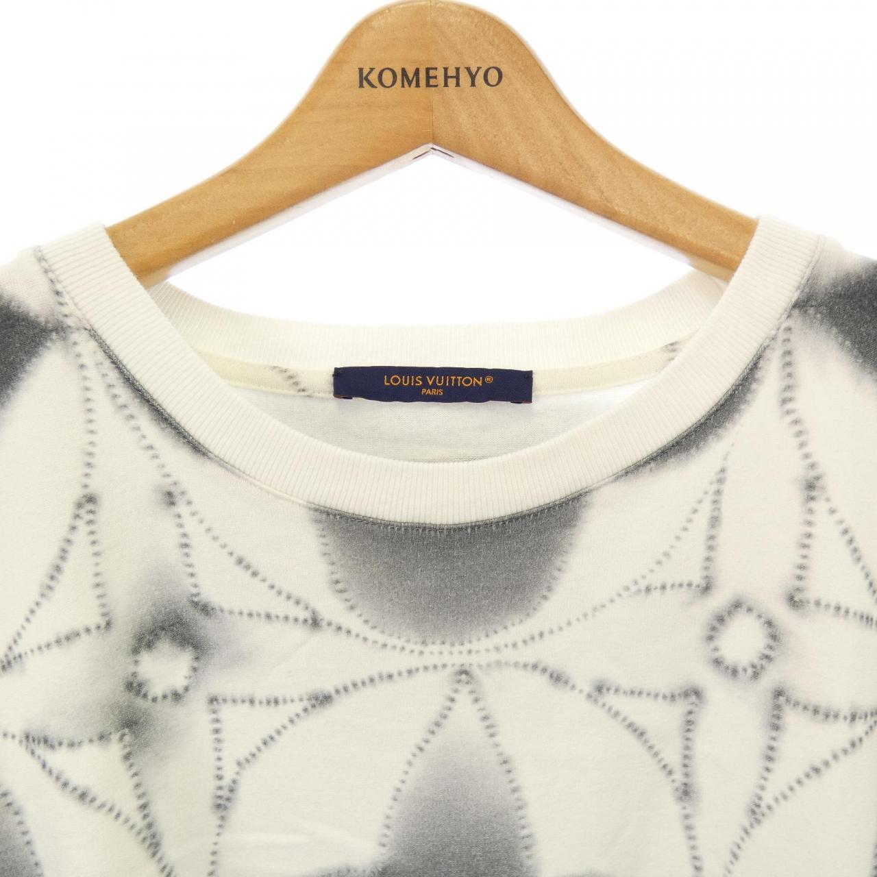 ルイヴィトン LOUIS VUITTON プリンテッドシボリタイダイTシャツ HOY89WNPL Tシャツ