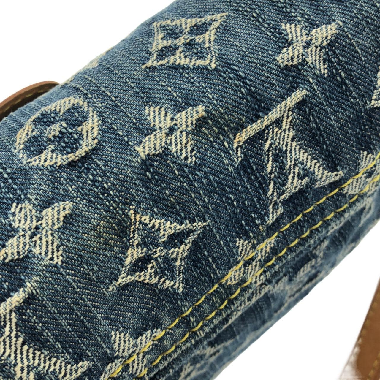 ルイヴィトン モノグラム デニム ミニ プリーティ M95050 ショルダーバッグ