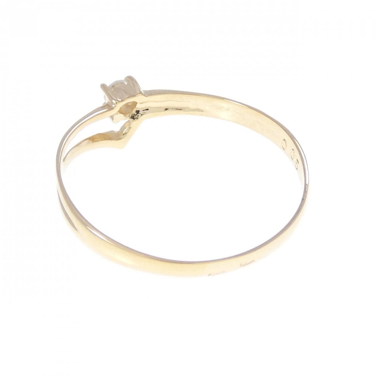 K18YG ダイヤモンド リング 0.05CT