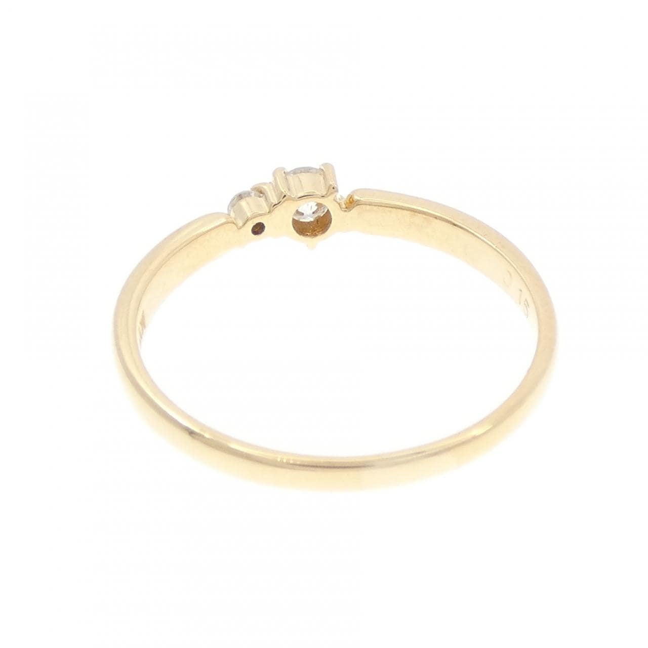 K18YG ダイヤモンド リング 0.15CT