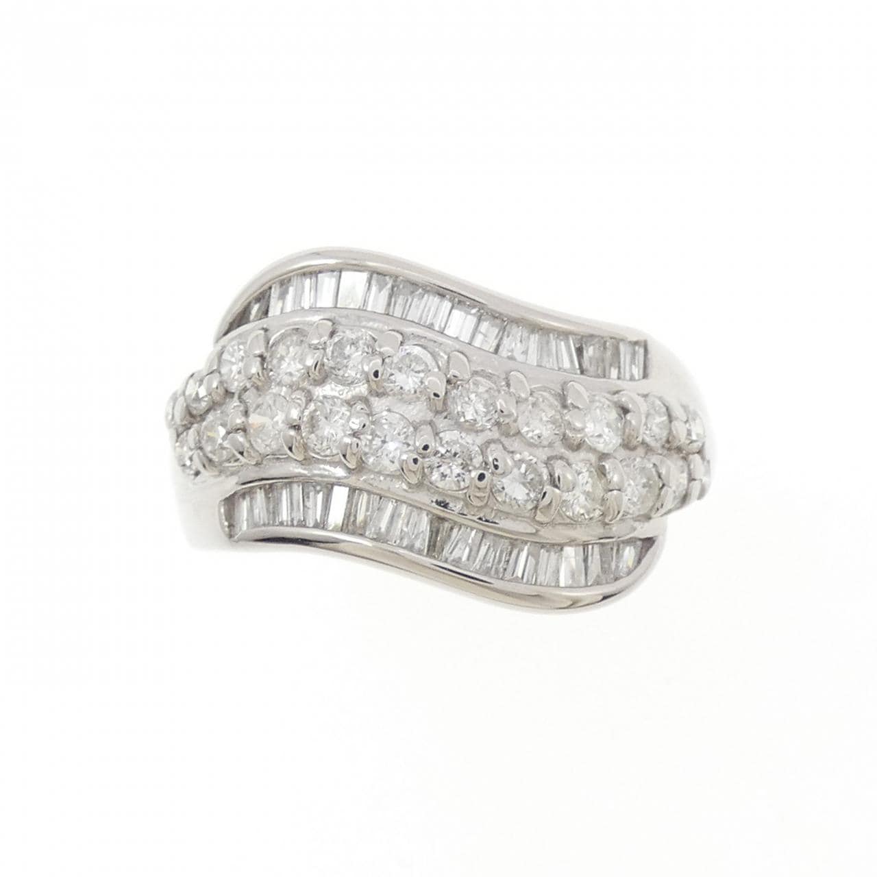 PT900 ダイヤモンド リング 1.00CT