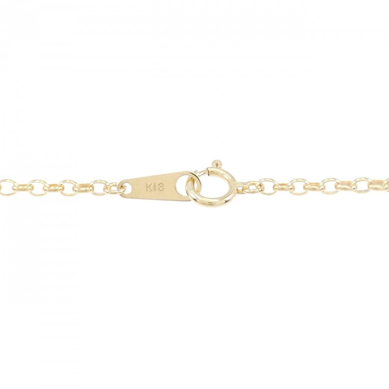K18YG chain necklace