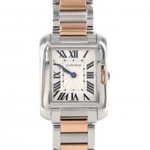 Cartier Tank Anglaise SM PG Combi W5310036 SSxPG Quartz