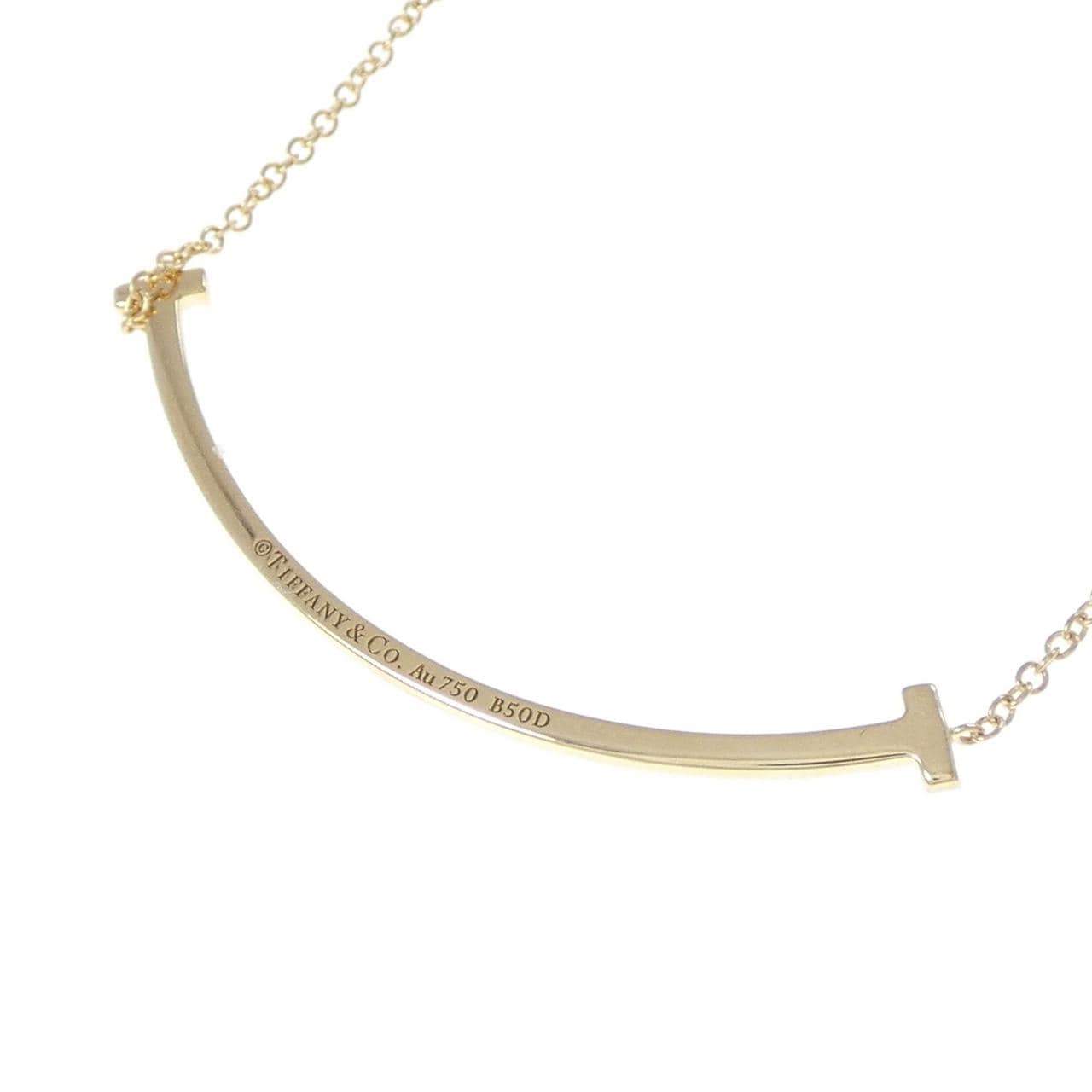 ティファニー Tスマイル スモール ネックレス
