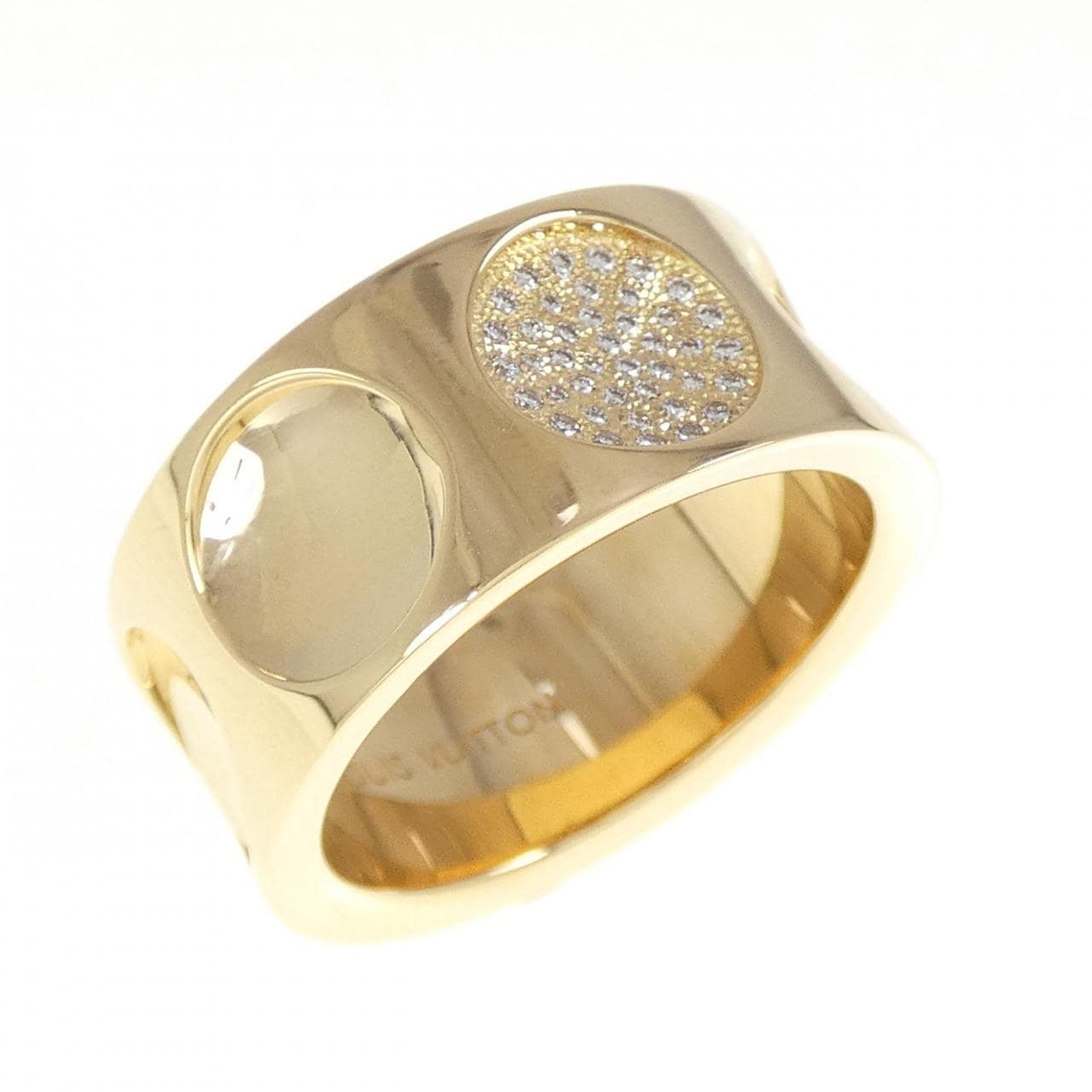 LOUIS VUITTON petite burg Empreinte ring