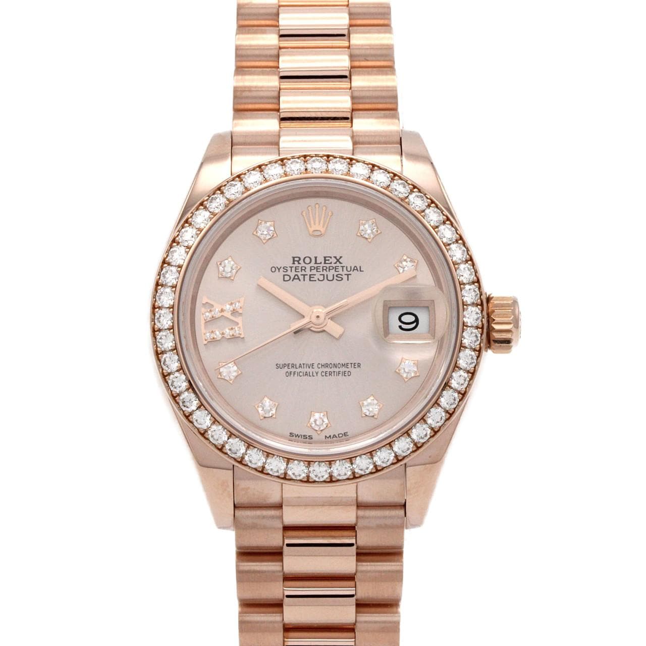 ロレックス デイトジャスト 279135RBR PG･RG 自動巻 ランダム番