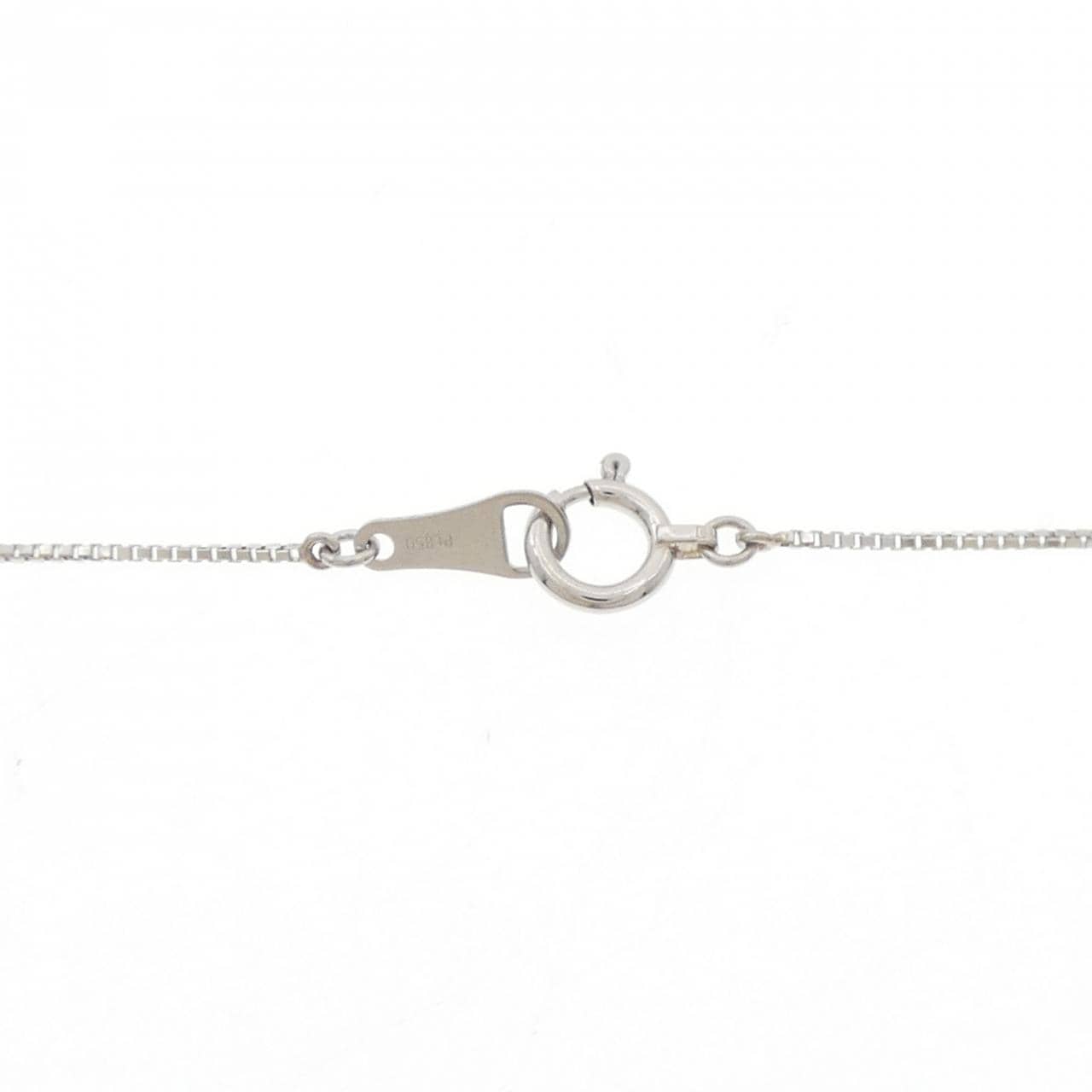 PT900/PT850 Solitaire Diamond Necklace 0.929CT