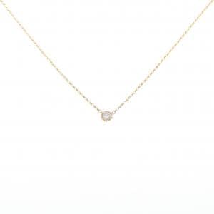 K18YG ダイヤモンド ネックレス 0.08CT