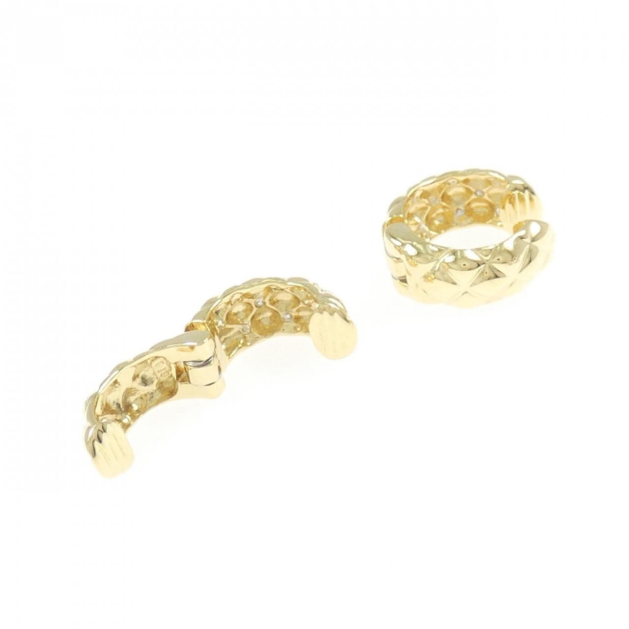 K18YG ダイヤモンド イヤリング 0.20CT