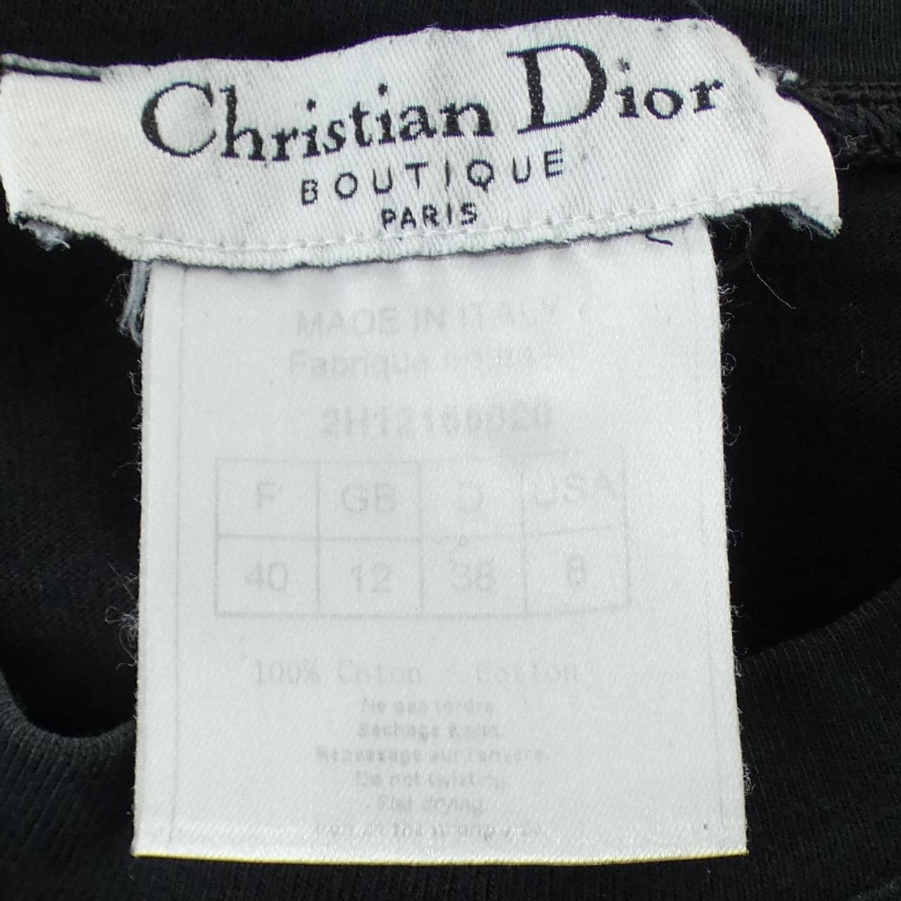 クリスチャンディオール CHRISTIAN DIOR ADDICT 2H12155020 Tシャツ