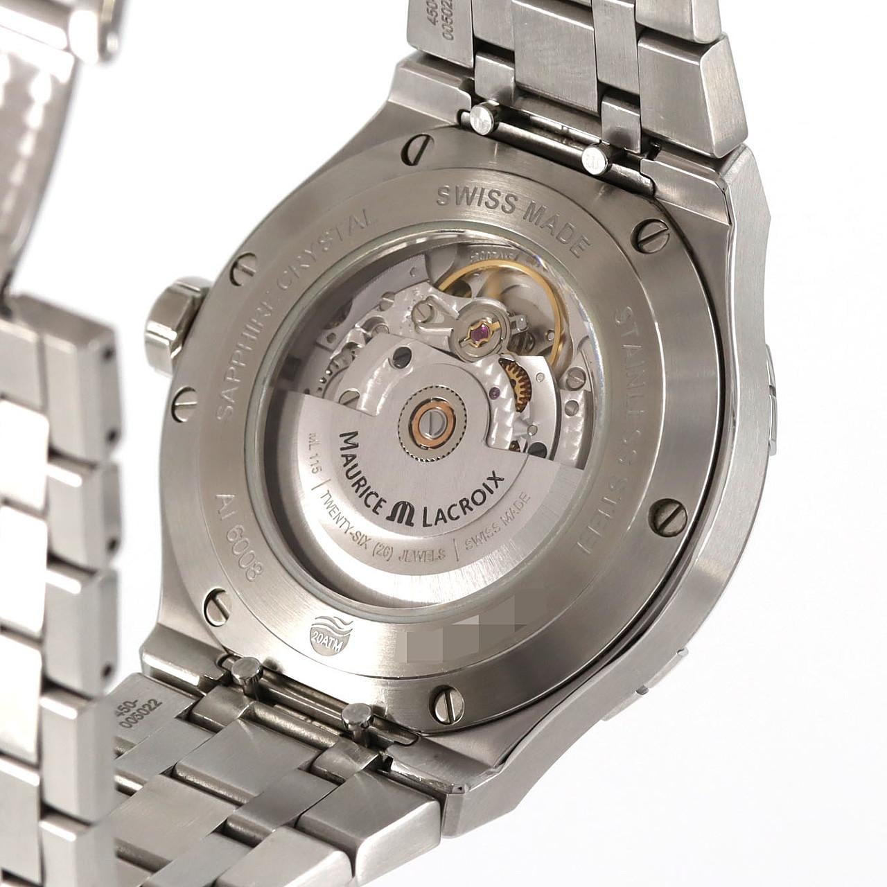 【ノーメンテナンス還元価格】モーリス･ラクロア アイコンオートマティック AI6008-SS002-130-1 SS 自動巻