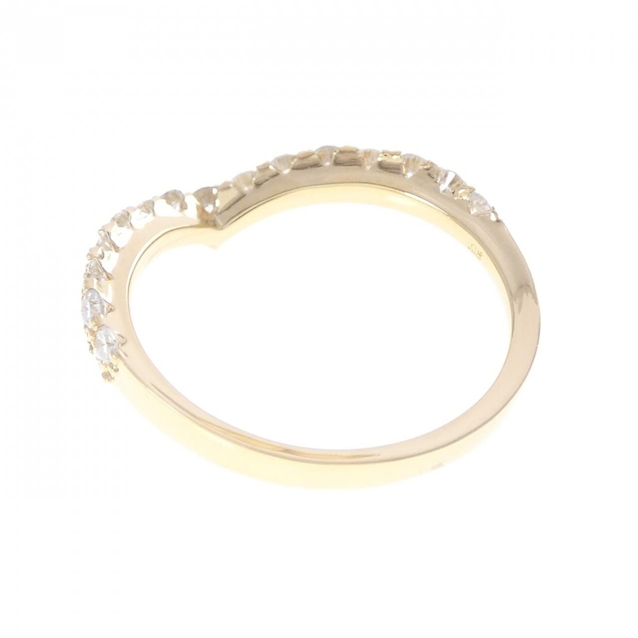 K18YG ダイヤモンド リング 0.60CT