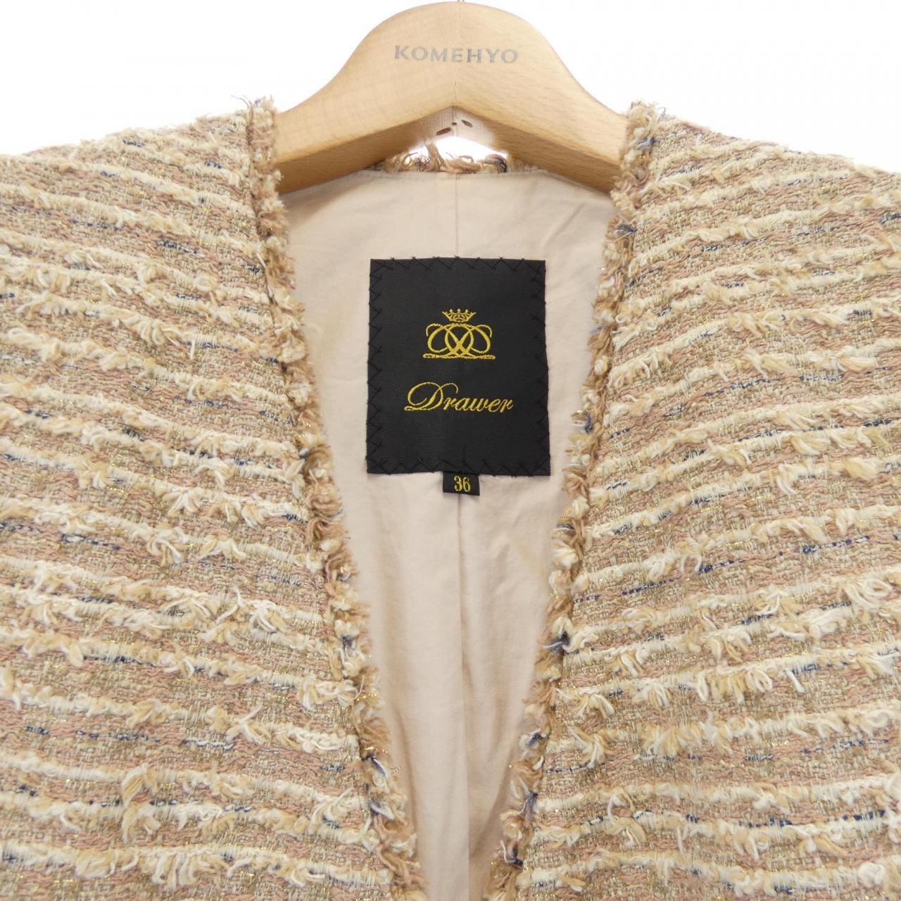 ドゥロワー DRAWER ロングベスト