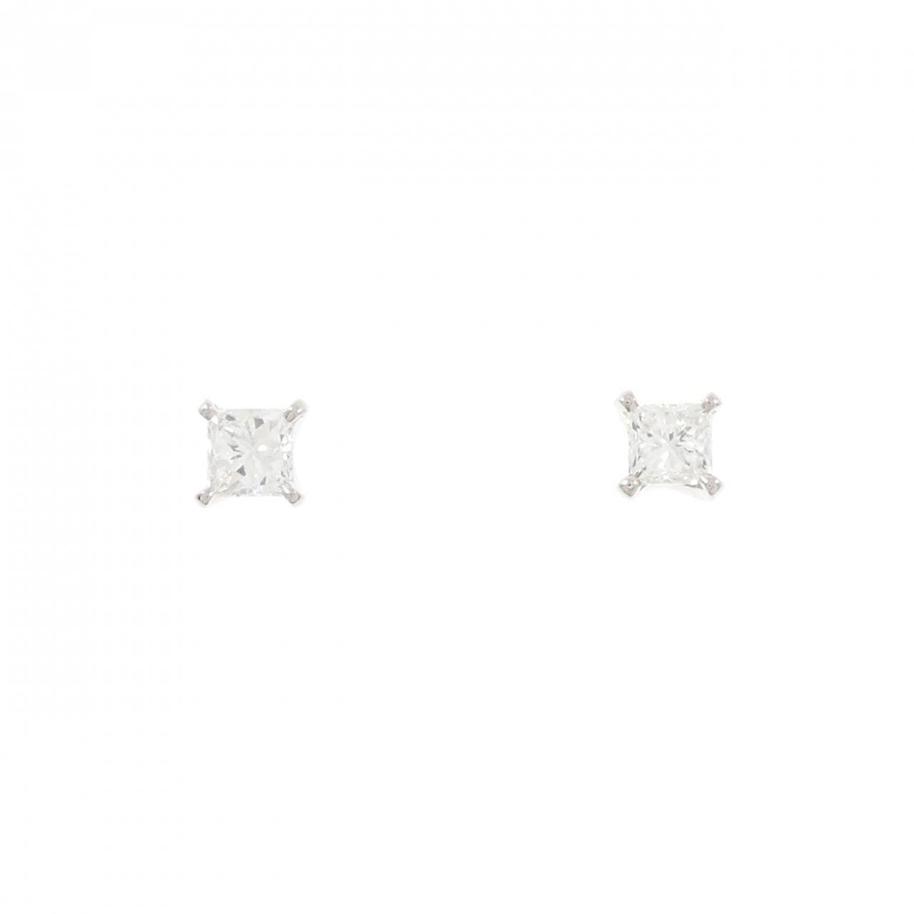 PT900 Diamond Earrings 0.618CT