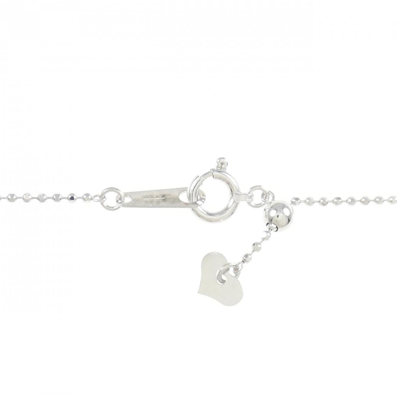 K18WG ダイヤモンド ネックレス 0.50CT