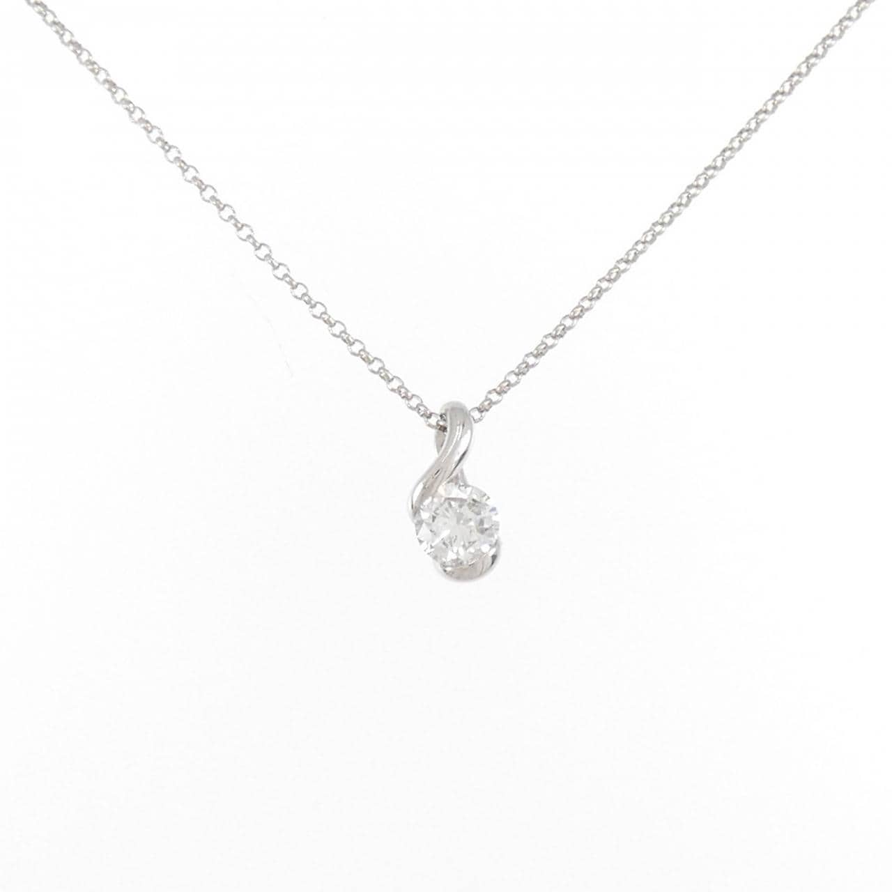 PT900/PT850 ダイヤモンド ネックレス 0.318CT