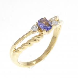 K18YG タンザナイト リング