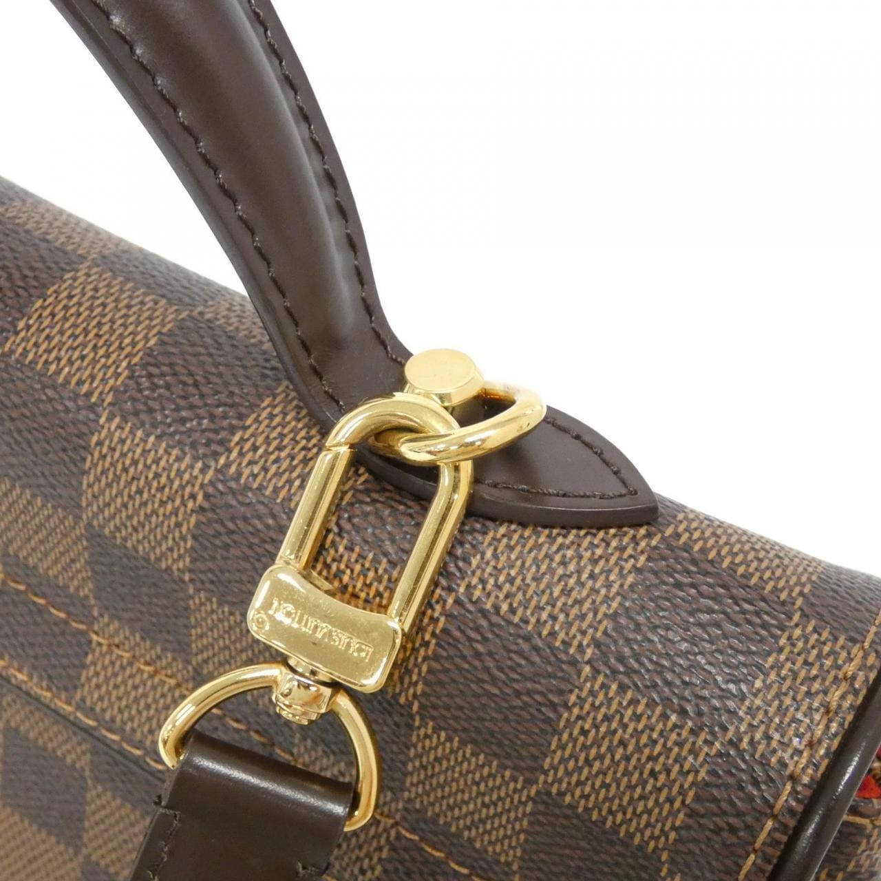 LOUIS VUITTON Damier Bergamo MM N41168 Bag