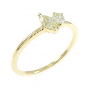 【新品】K18YG ダイヤモンド リング 0.30CT