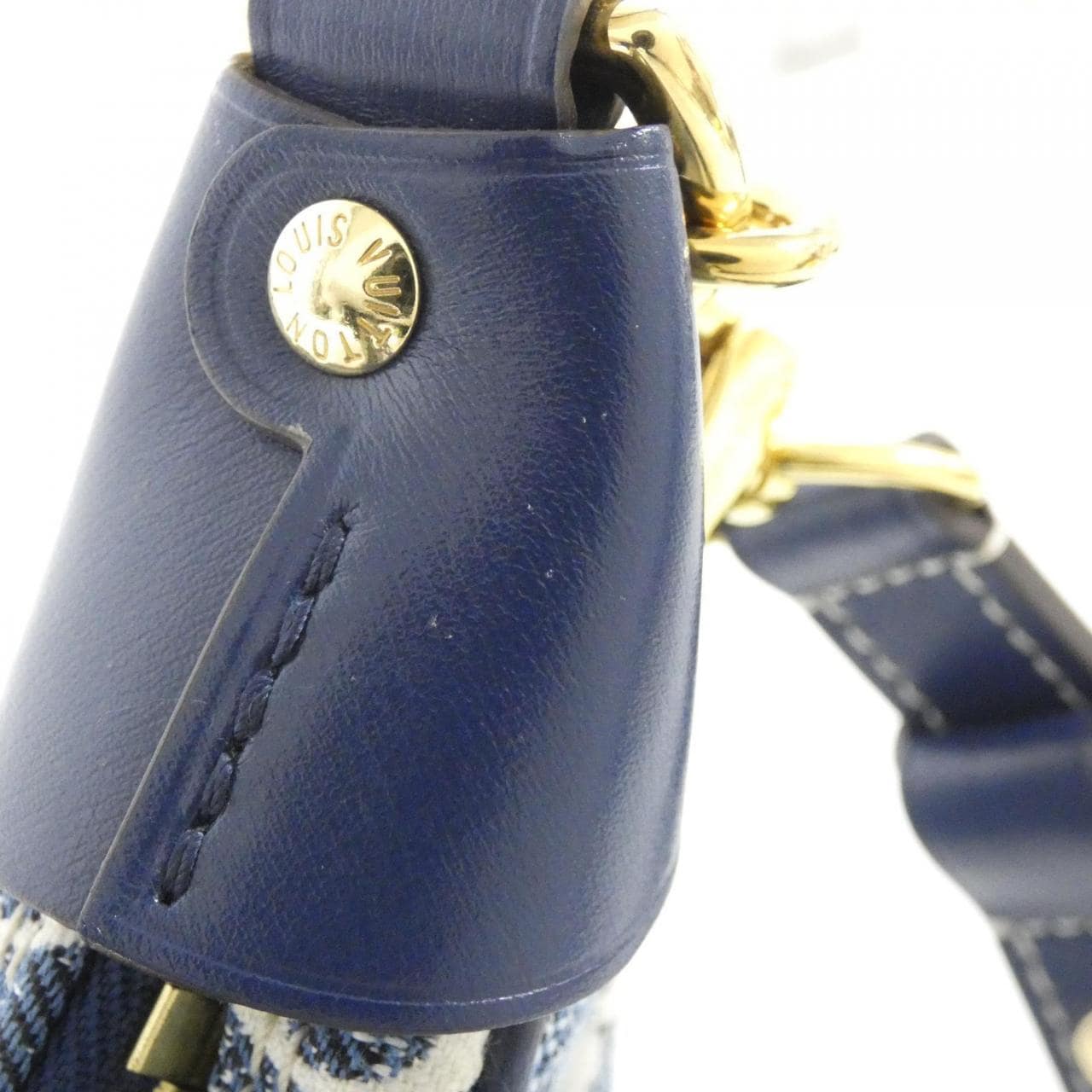 ルイヴィトン モノグラム ジャガード デニム ループ M81166 ショルダーバッグ
