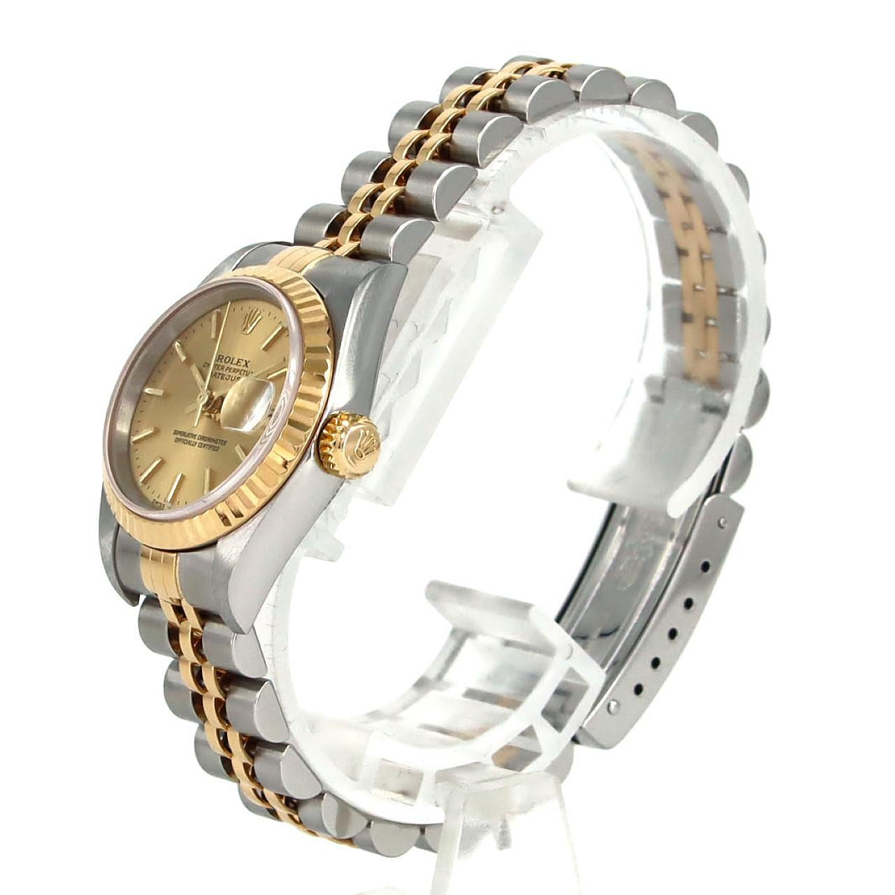 ロレックス デイトジャスト 79173 SSxYG 自動巻 P番