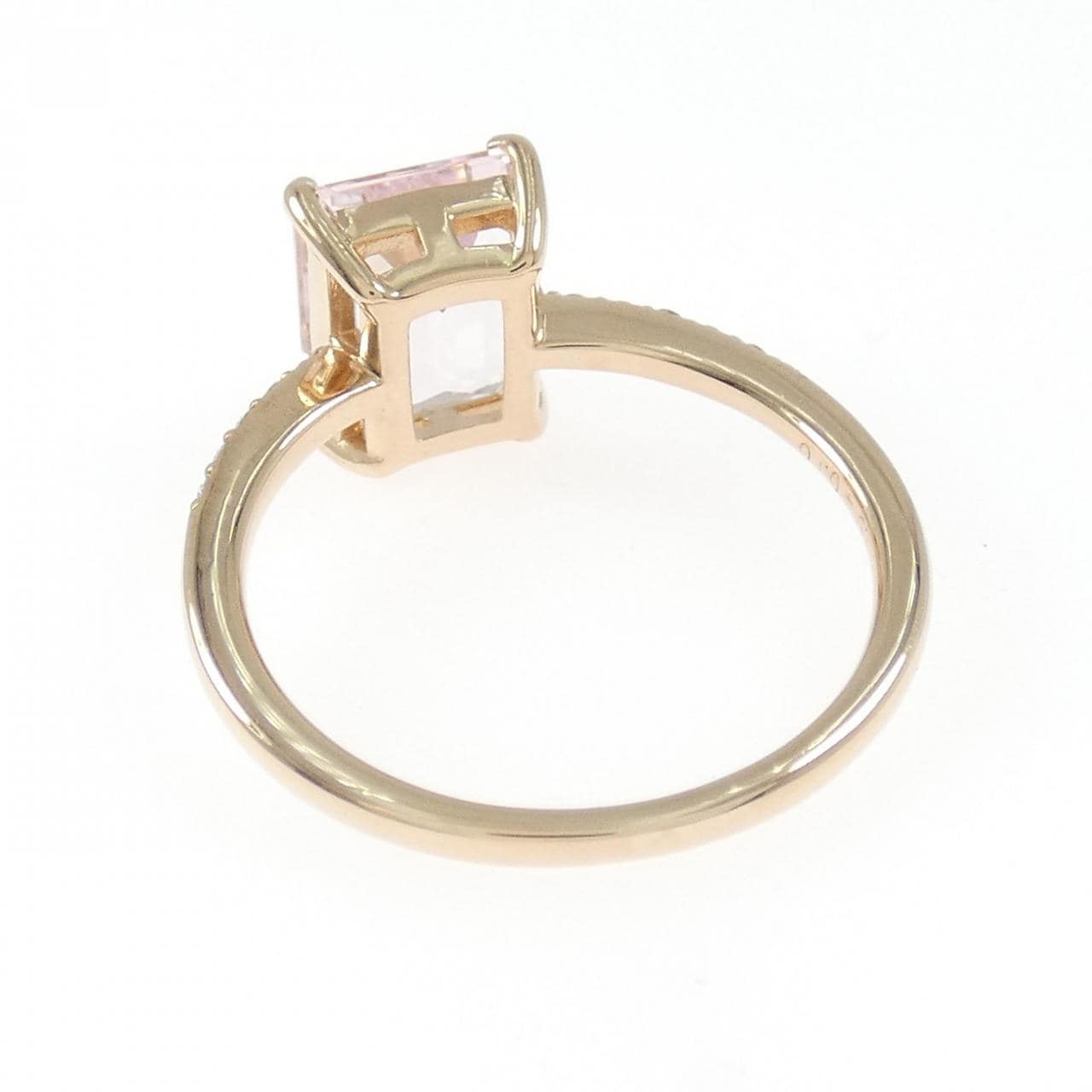 K18PG ベリル リング 1.94CT