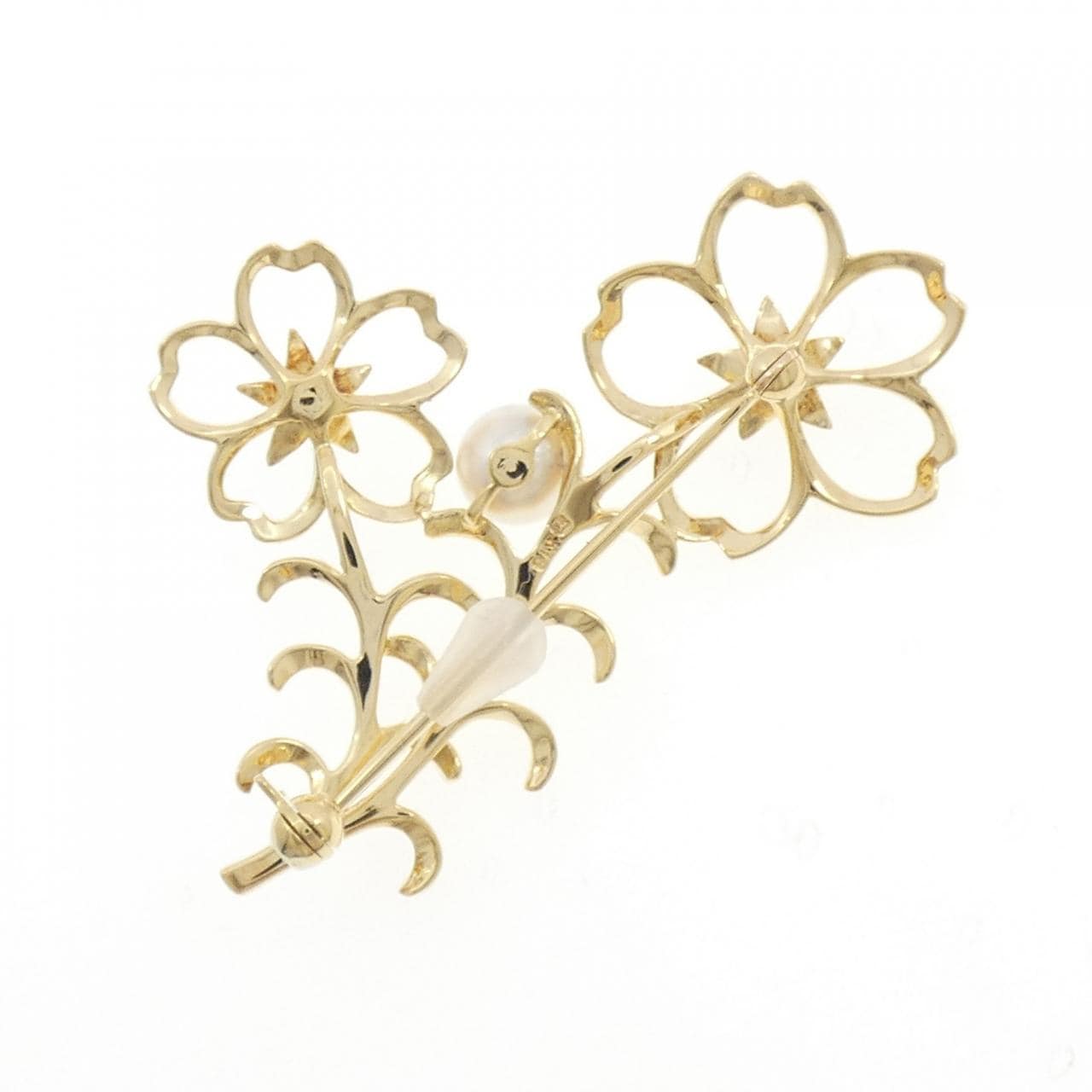 ミキモト フラワー アコヤパール ブローチ 6.3mm