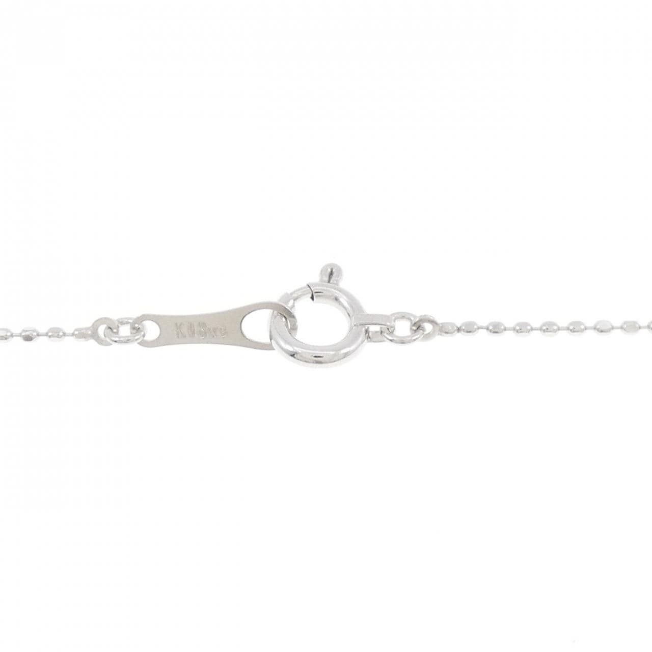 K18WG ダイヤモンド ネックレス 0.30CT