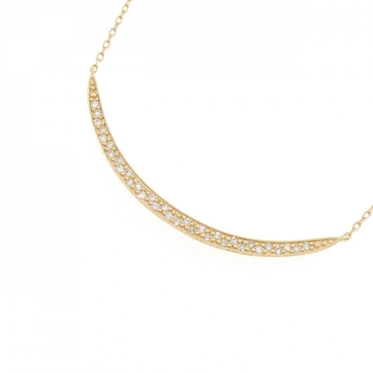 アガット ダイヤモンド ネックレス 0.06CT