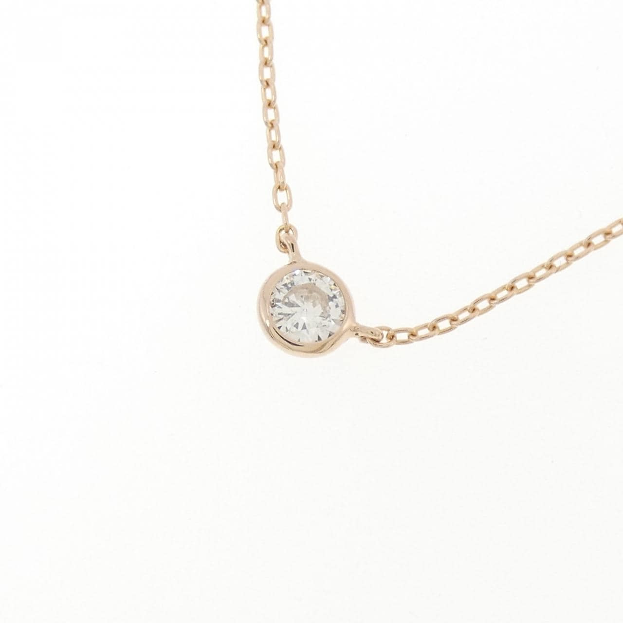 K18PG ダイヤモンド ネックレス