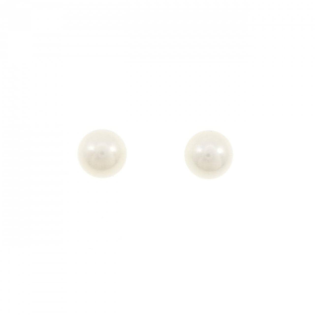 ミキモト アコヤパール ピアス 6.8mm