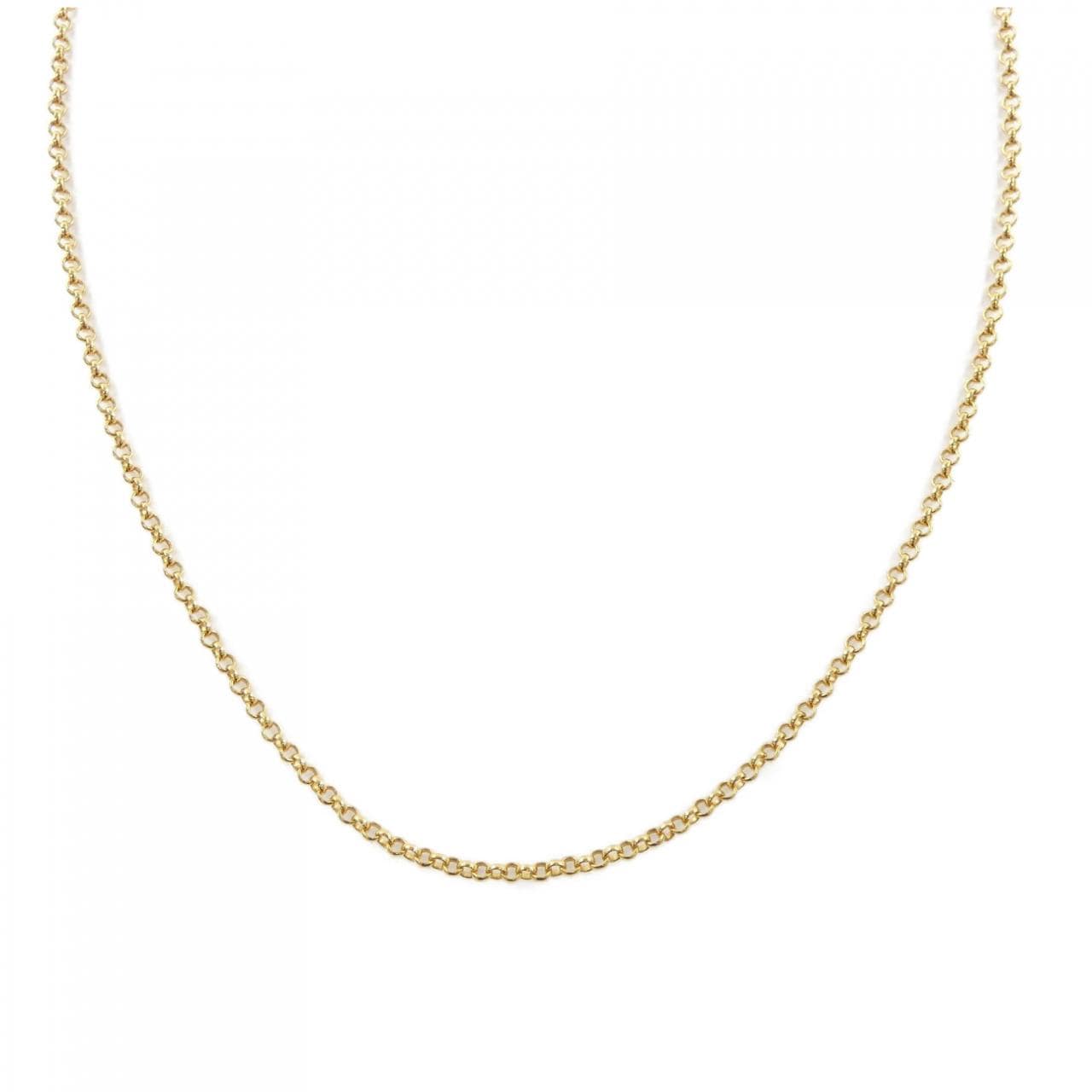 クロムハーツ CHROME HEARTS ROLL CHAIN I20 GLD 205014937GLDI20001 NECKLACE