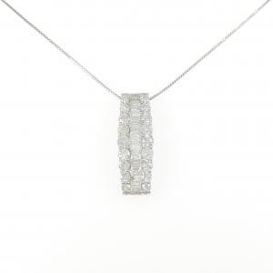 PT900/PT850 ダイヤモンド ネックレス 2.00CT