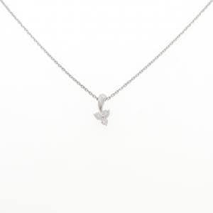 K10WG ダイヤモンド ネックレス 0.13CT