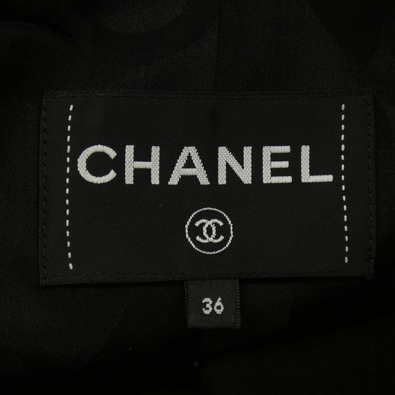 シャネル CHANEL LOOK12 P80405V72615 25B ノーカラージャケット